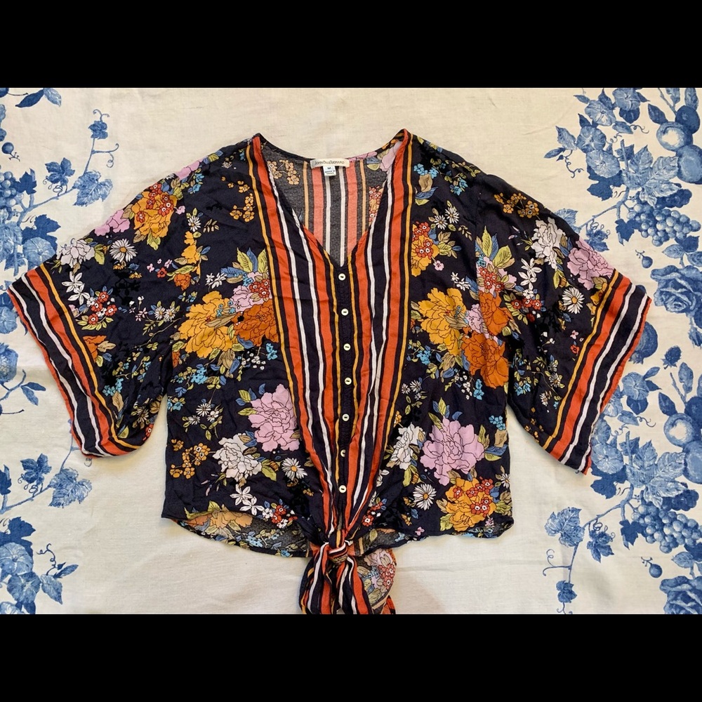 John paul richard, medium, kimono style blouse